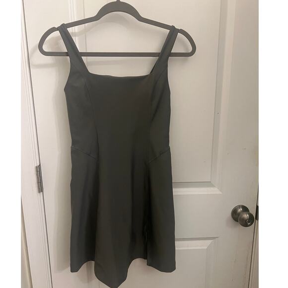 Abercrombie & Fitch YPB Green Sculptlux Mini Dress Tennis Sporty Golf Athleisure - Picture 3 of 9